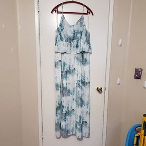 EUC XXL Mossimo layered maxi dress